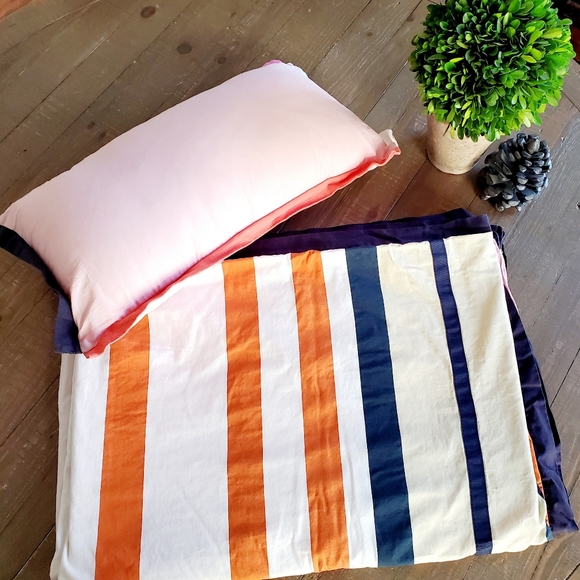 Kate Spade New York Candy Shop Stripe Duvet Cover - Picture 2 of 6